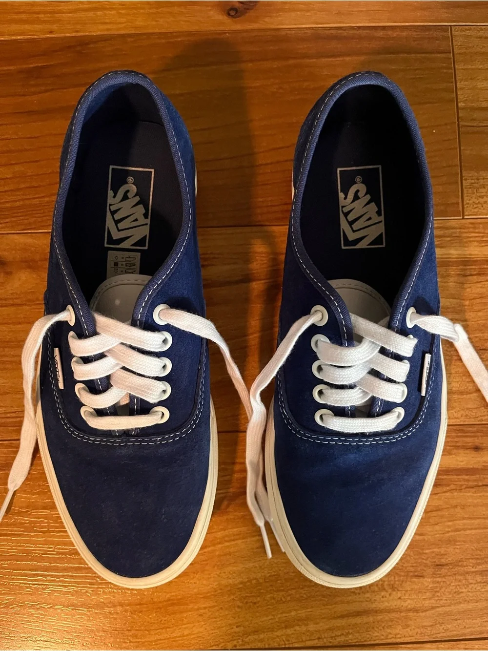 Vans Authentic Blue Suede 9